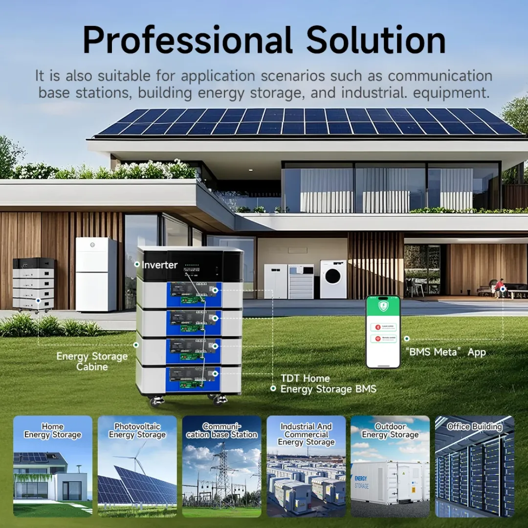 TDT Smart Inverter BMS 300A with 3A Active Balance, WiFi & Bluetooth | LiFePO4 & Lithium-ion Battery Management System | 7S-1