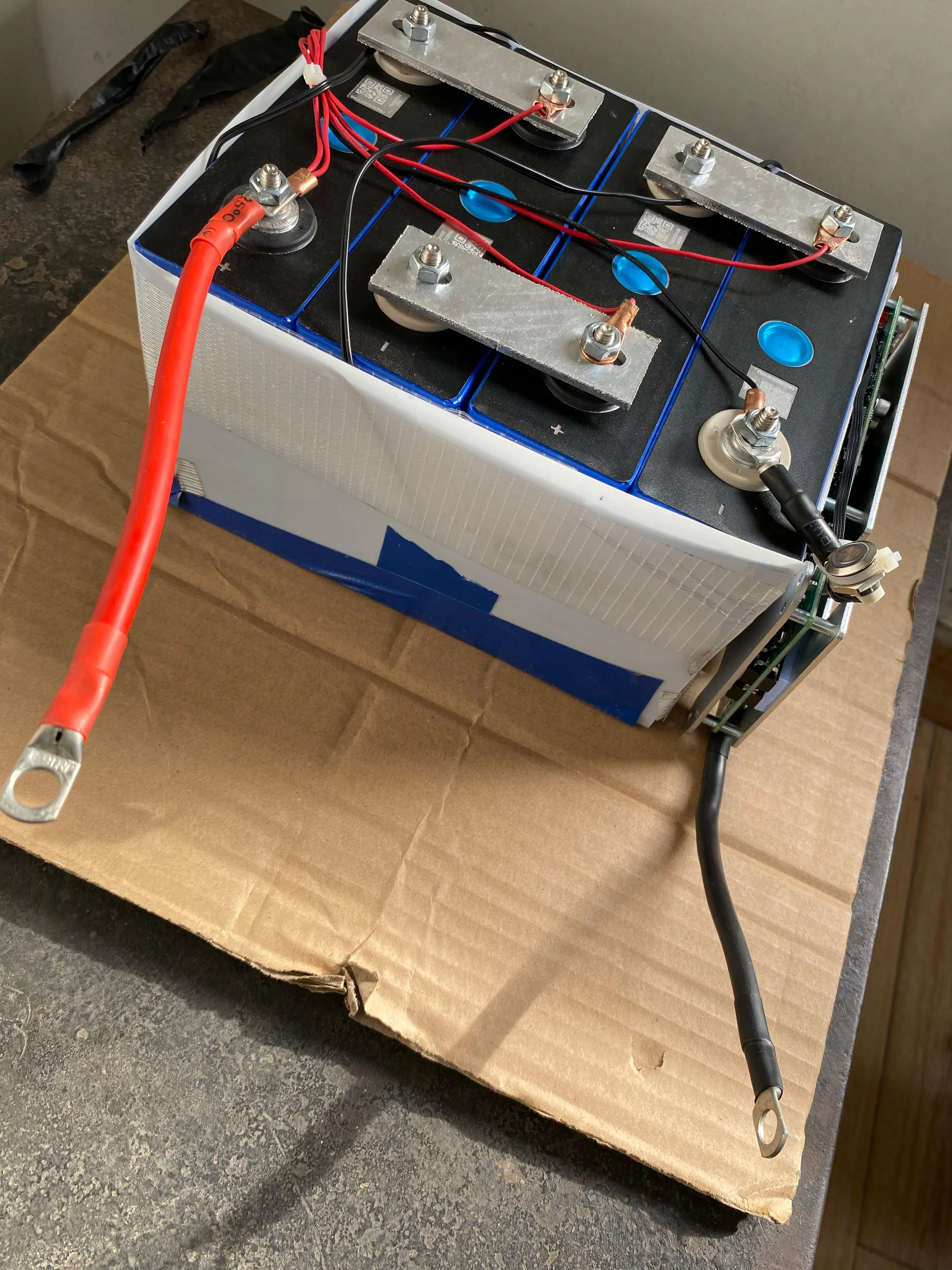 12V 100Ah LiFePO4 Open Battery EVE A Grade 6000+ Cycles | JK Smart BMS 100A | 200A Peak | 1A Active Balancing - View 8