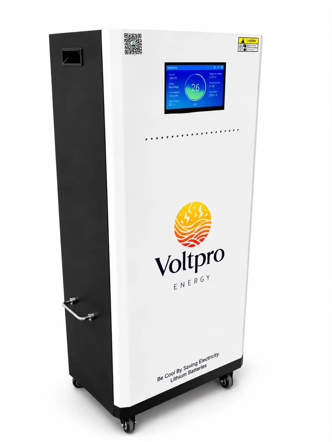 Voltpro Energy 51.2V 314Ah LiFePO4 Lithium Battery | EVE A-Grade 8000+ Cycles | TDT-1001 Smart Inverter BMS | 300A | 600A Pea