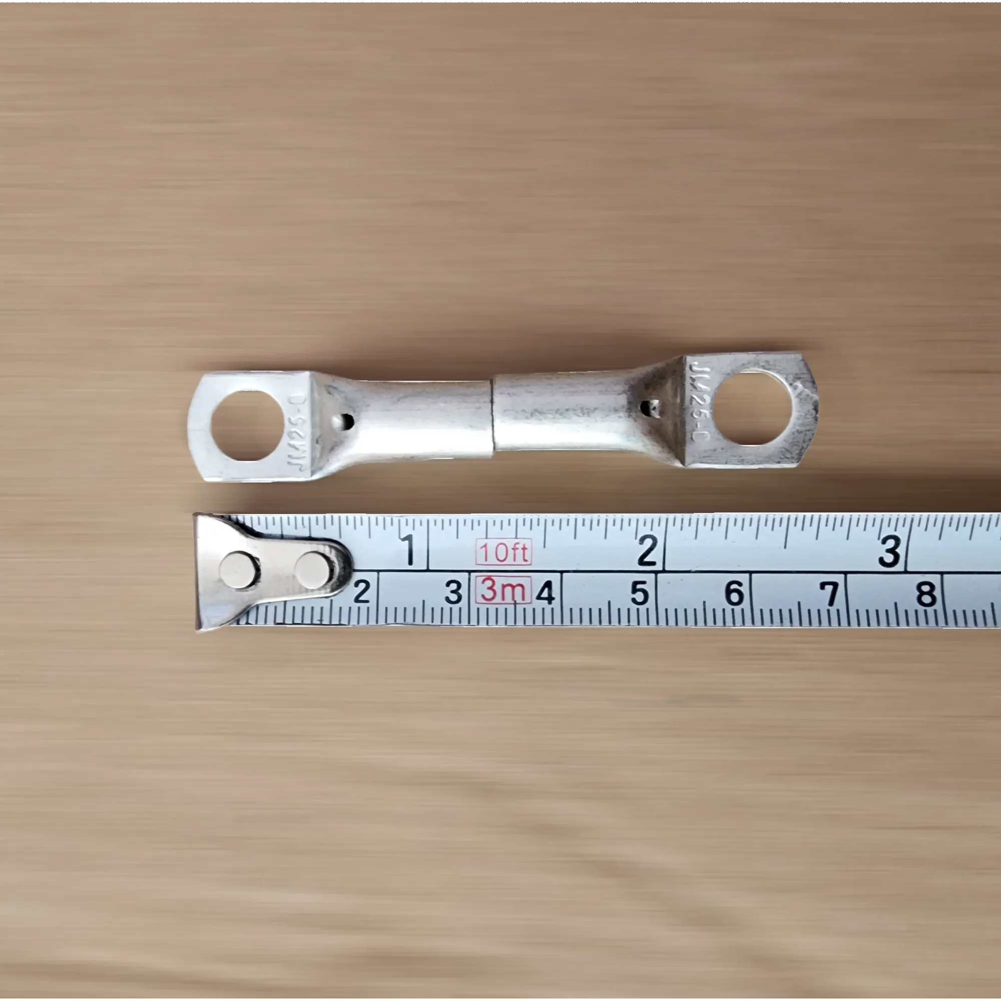 25mm² Copper Battery Lug | Nickel-Plated Heavy-Duty Cable Terminal | LiFePO4 & Inverter Battery - View 3