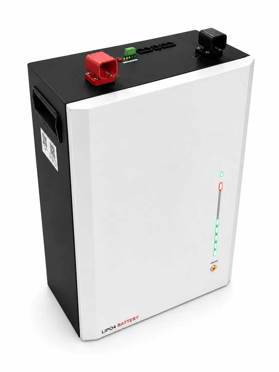Voltpro Energy 16S 100Ah LiFePO4 Battery Box | 24V 200Ah Battery Casing | Smart & JK Inverter BMS Support | LED SOC Indicator