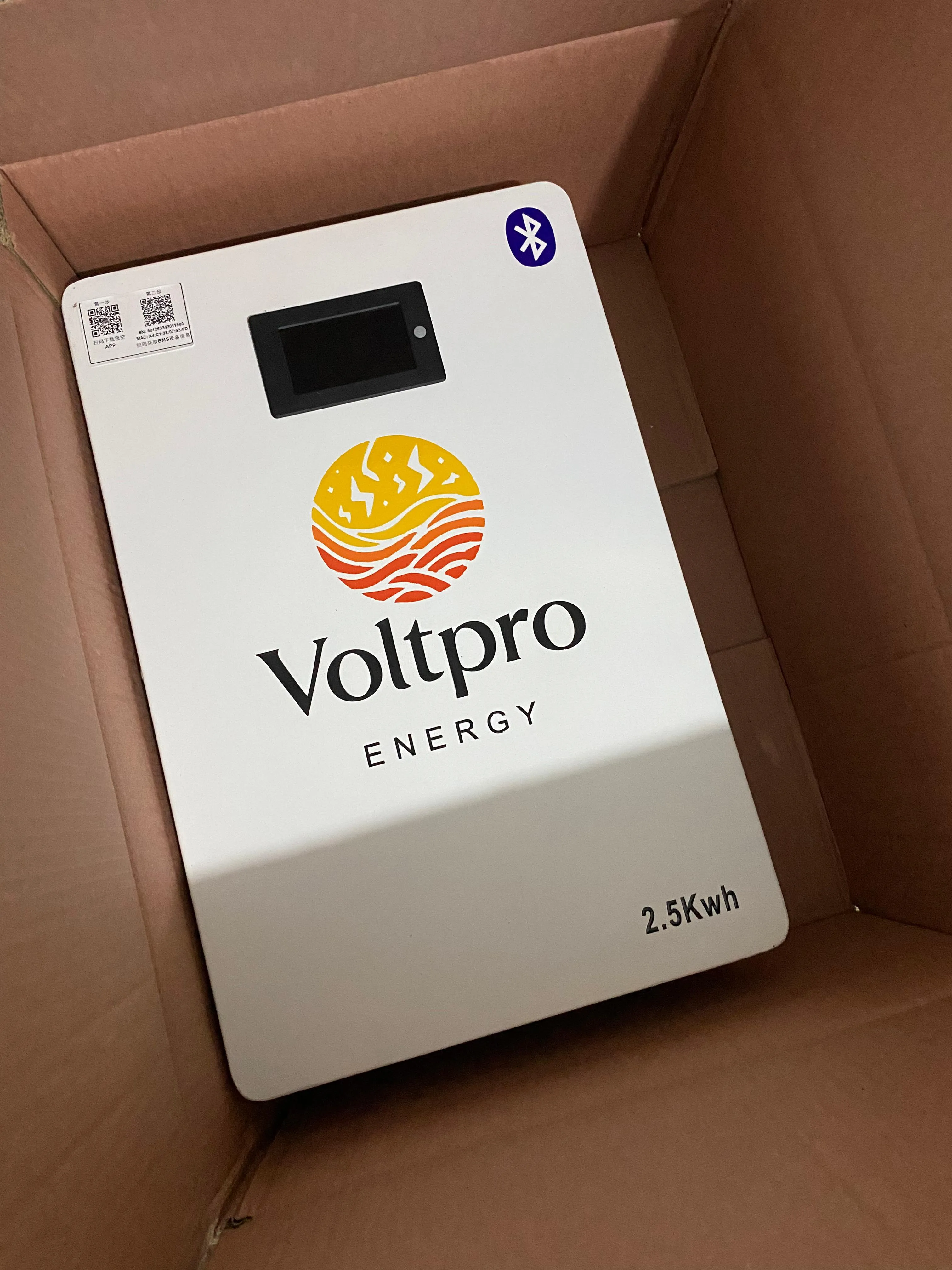 Voltpro Energy 24V 100Ah LiFePO4 Lithium Battery | EVE Grade A Cells | JK Smart BMS | 1A Active Balancing | 2.56kWh - View 8