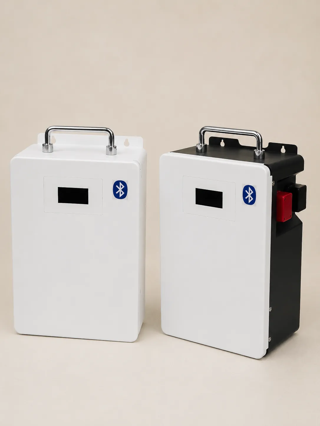 Voltpro Energy 12V 100Ah LiFePO4 Battery Box | 4S 100Ah Cell Casing | 16 Gauge Metal Enclosure | JK BMS & 3.2" LCD Support |
