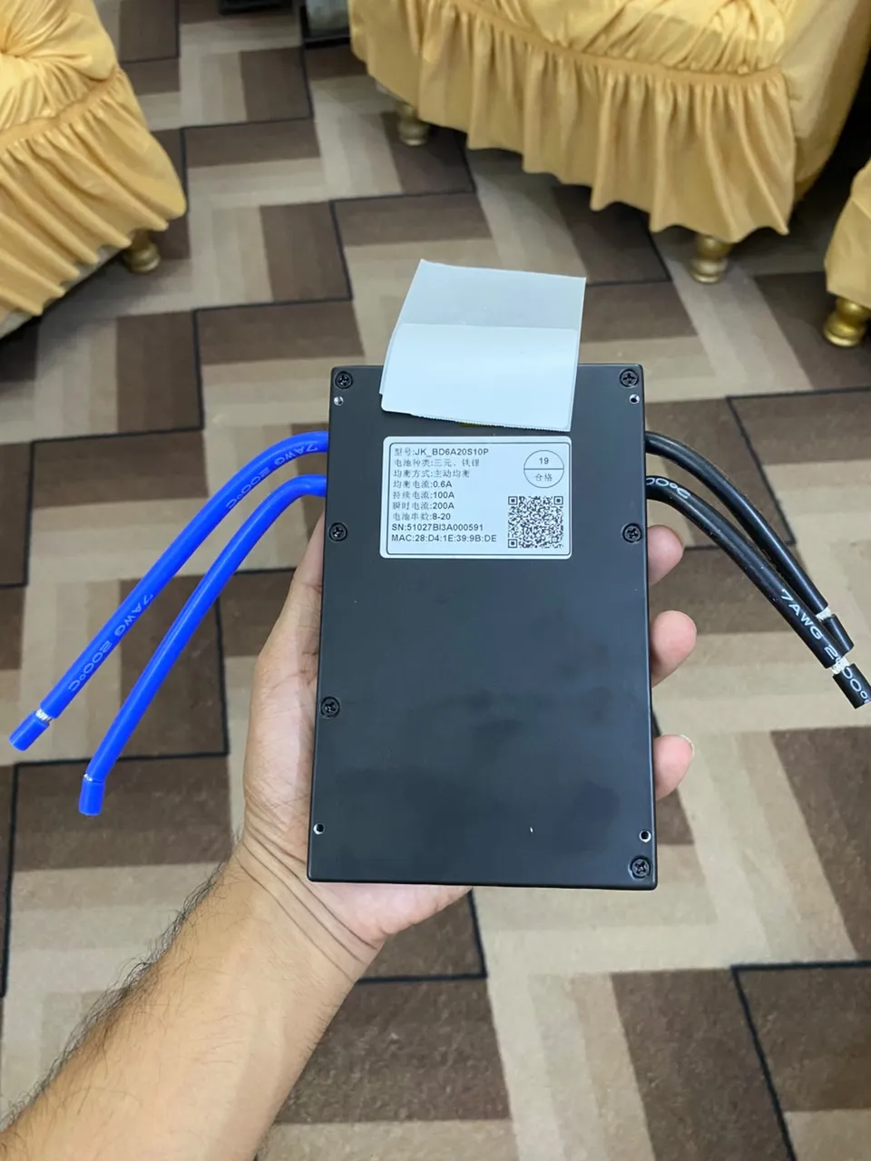 JK Smart BMS 100A with 0.6A Active Balancer | 8S-20S LiFePO4, Lithium-Ion & LTO Battery Management System | Bluetooth App & L