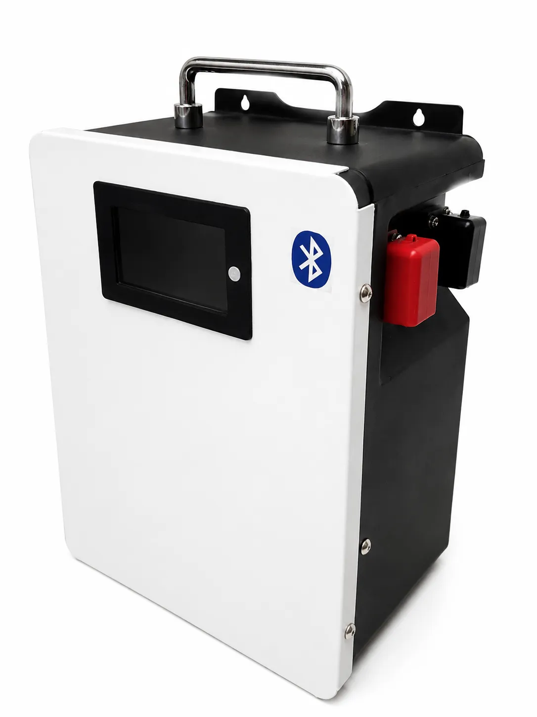 Voltpro Energy 12V 100Ah LiFePO4 Battery Box | 4S 100Ah Cell Casing | 16 Gauge Metal Enclosure | JK BMS & 3.2" LCD Support |