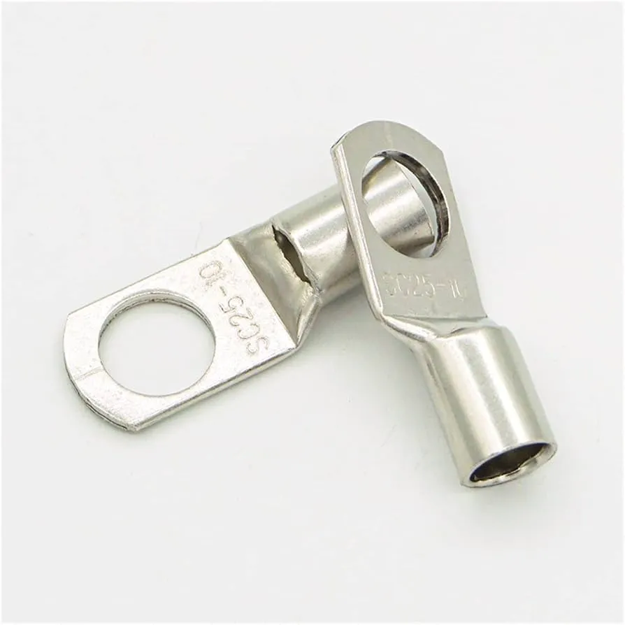 16mm² Copper Battery Cable Lug | Nickel-Plated Terminal | LiFePO4, Solar & Inverter Battery