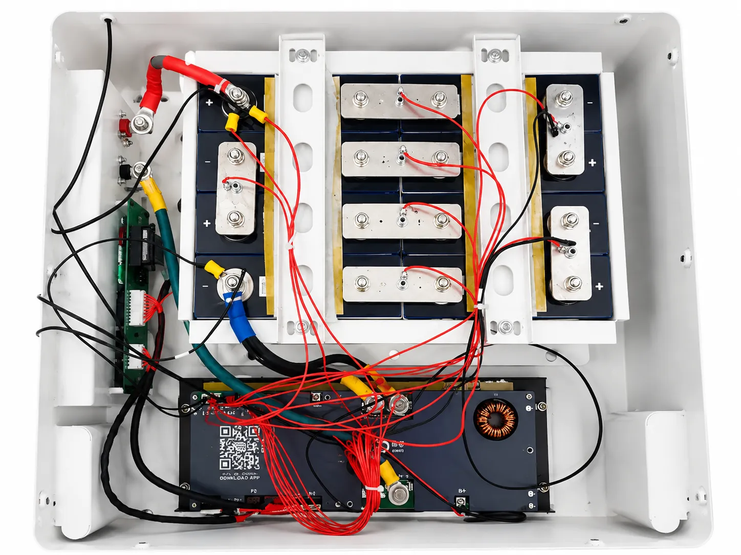 Voltpro Energy 24V 100Ah LiFePO4 Lithium Battery | EVE Grade A Cells | JK Smart BMS | 1A Active Balancing | 2.56kWh - View 7