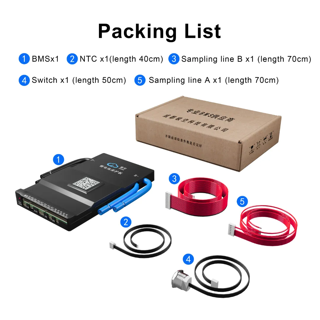 JK-B2A24S20P Smart Active Balance BMS 200A | 2A Active Balancer | 8S–24S | Bluetooth & LCD Display | LiFePO4 Li-ion LTO Batte