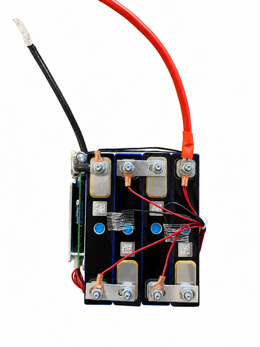 12V 50Ah LiFePO4 Open Battery | A-Grade Cells 4000+ Cycles | JK-BD4A8S6P Smart BMS - View 5
