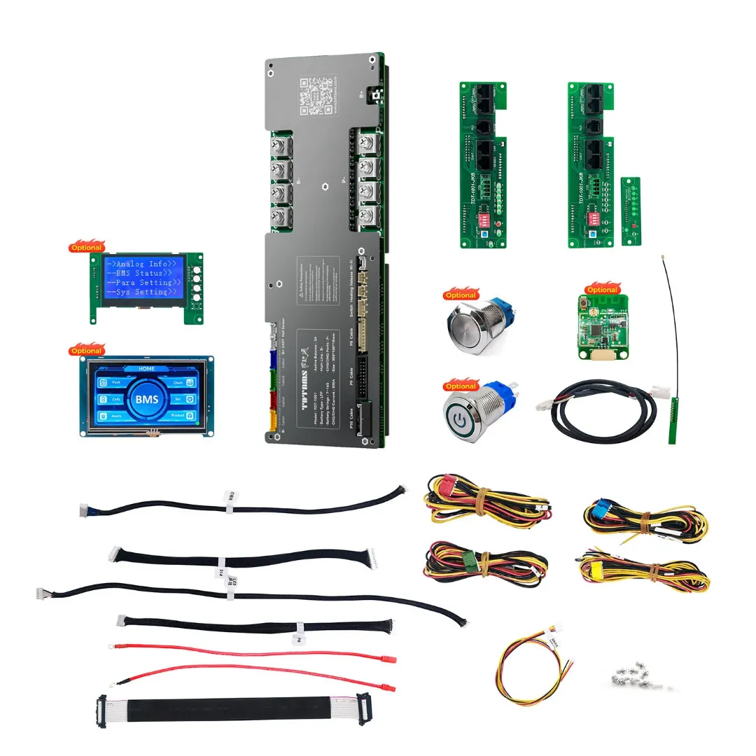 TDT Smart Inverter BMS 300A with 3A Active Balance, WiFi & Bluetooth | LiFePO4 & Lithium-ion Battery Management System | 7S-1
