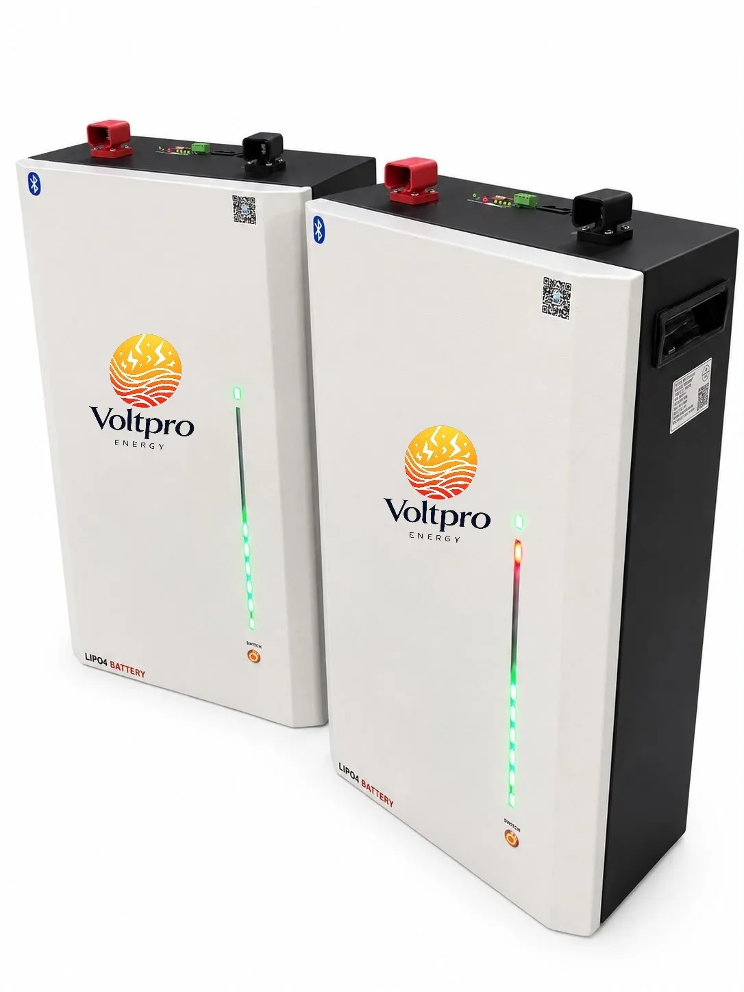 Voltpro Energy 24V 200Ah LiFePO4 Battery | 5.12kWh Energy Storage | EVE A-Grade Cells 0.28mΩ IR | JK-PB1A16S10P Inverter BMS