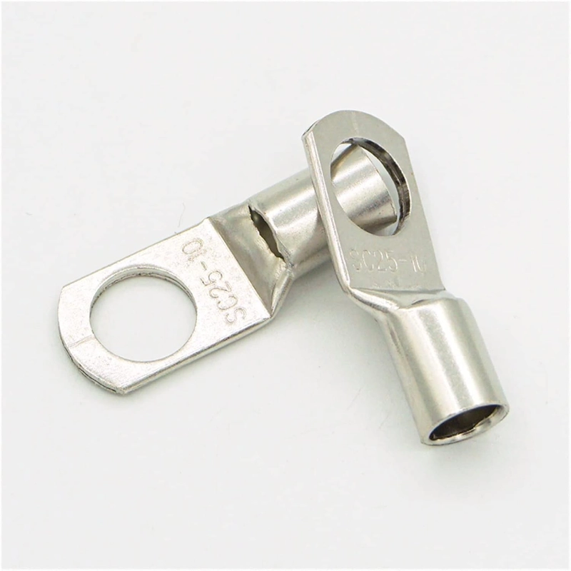 16mm² Copper Battery Cable Lug | Nickel-Plated Terminal | LiFePO4, Solar & Inverter Battery