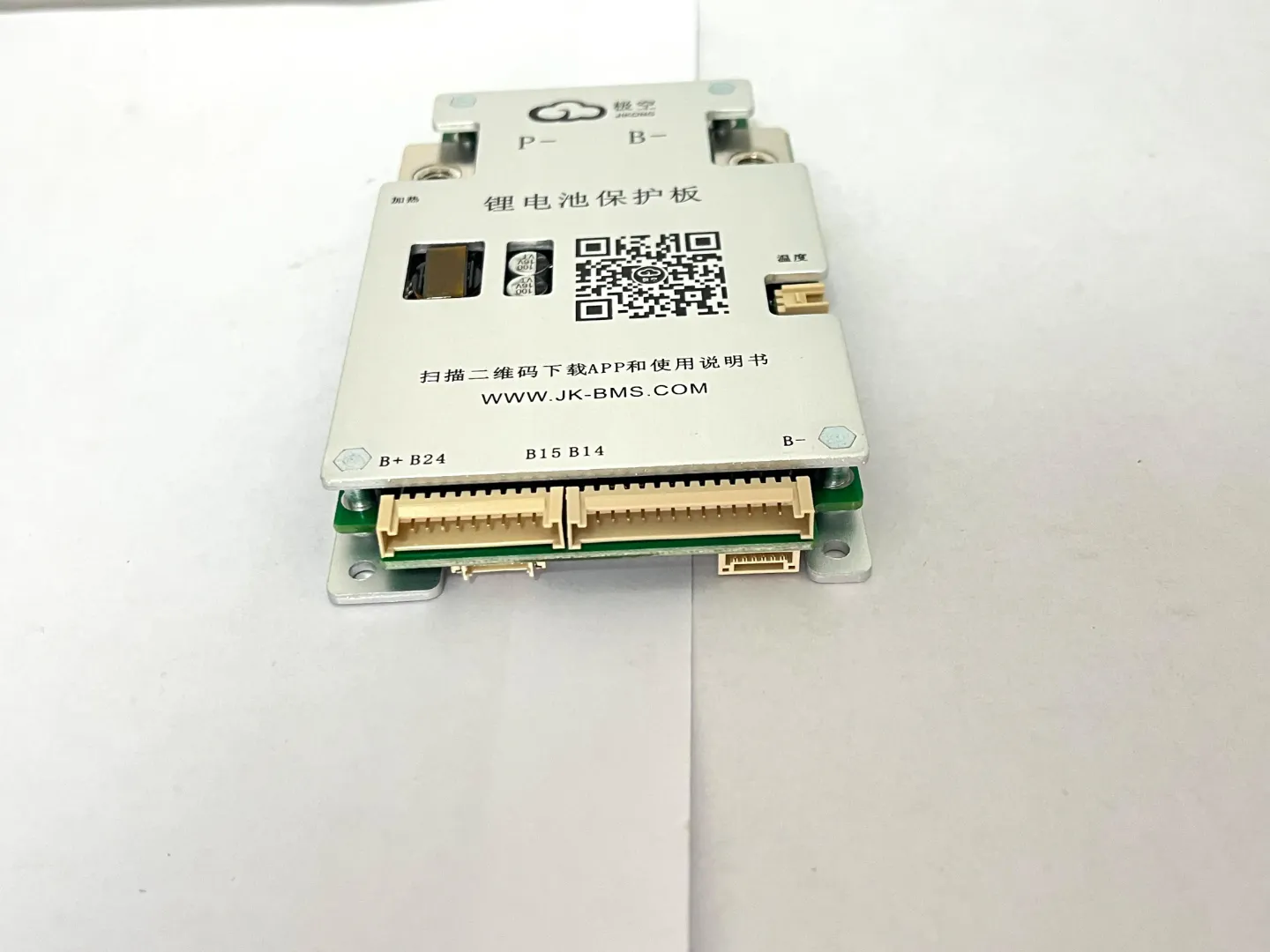 JK-BD4A24S10P Smart BMS 100A with 0.4A Active Balancer | 8S-24S LiFePO4, Lithium-Ion & LTO Battery Management System | Blueto